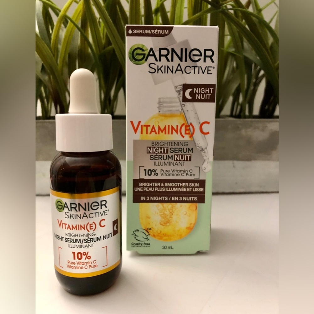 BNIB Garnier SkinActive Vitamin C Brightening Night Serum - Picture 5 of 5
